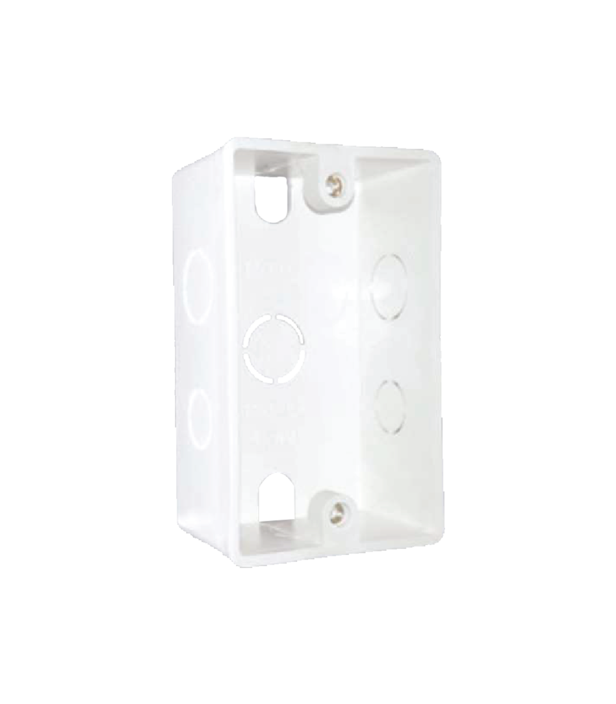 Hộp nhựa âm tường đơn KT105x65x40mm mã A157N A157N MPE