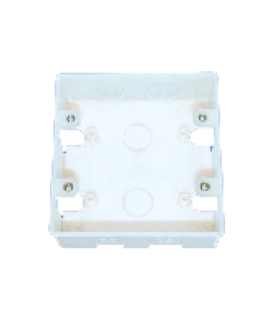 Hộp nhựa âm tường dùng cho mặt đôi KT110x106x40mm mã A157N2 A157N2 MPE
