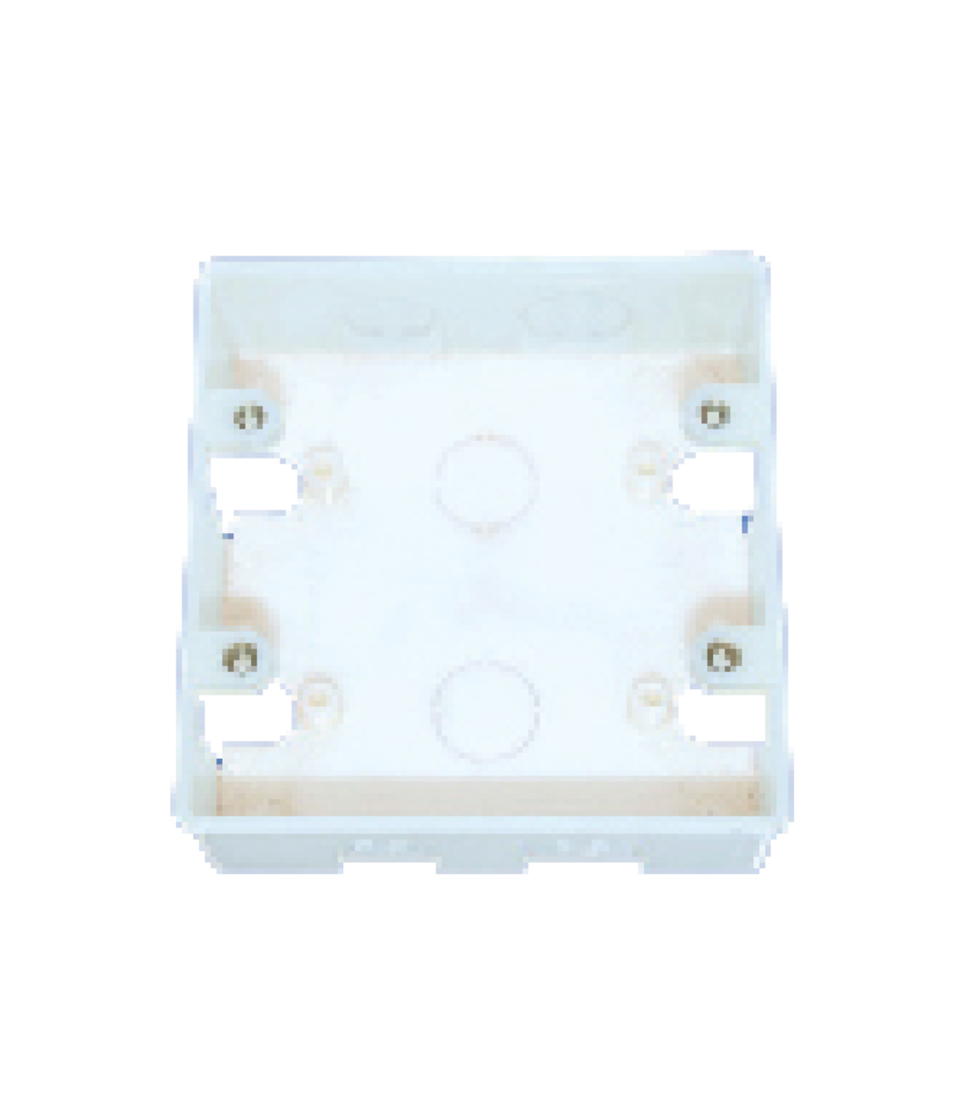 A157N2-0-78 Hộp nhựa âm tường dùng cho mặt đôi KT110x106x40mm mã A157N2 A157N2 MPE