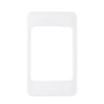 Mặt viền đơn màu trắng kiểu Iphone KT120x71.5mm mã A20-IP A20-IP MPE