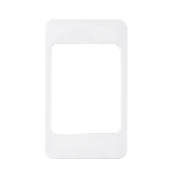 Mặt viền đơn màu trắng kiểu Iphone KT120x71.5mm mã A20-IP A20-IP MPE