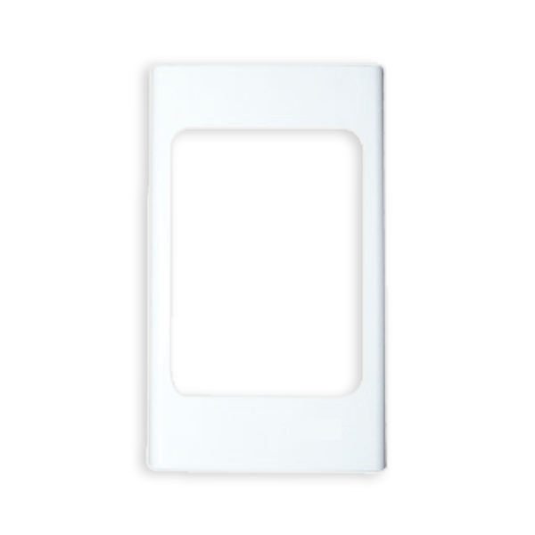 Mặt viền đơn màu trắng KT115x75mm mã A20-WE A20-WE MPE