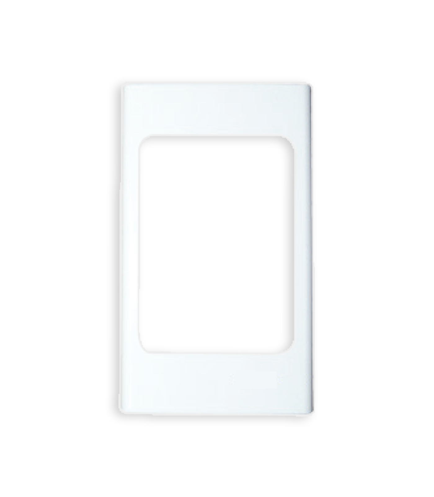 A20-WE-0-78 Mặt viền đơn màu trắng KT115x75mm mã A20-WE A20-WE MPE