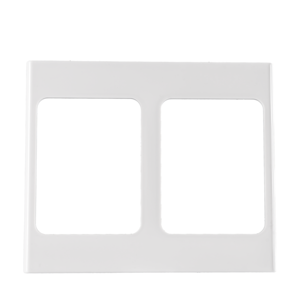 Mặt viền đôi màu trắng KT120x142mm mã A20-WND A20-WND MPE