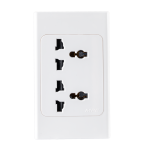 Ổ cắm đôi đa năng. đế liền 16A KT120x70mm mã. A20UESM2N A20UESM2N MPE