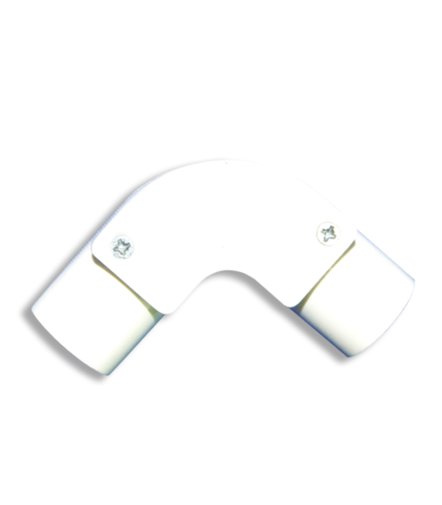 Co chữ L, co nối 25mm (có nắp A244N/25 MPE
