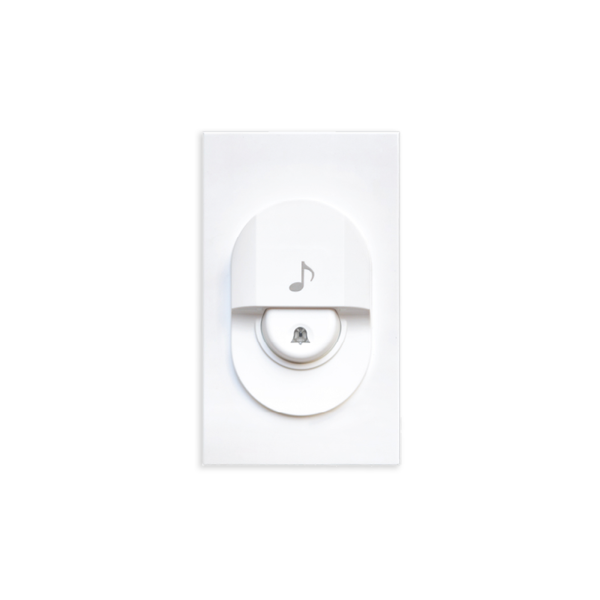Nút nhấn chuông KT120x70mm IP44 mã A267BP A267BP MPE