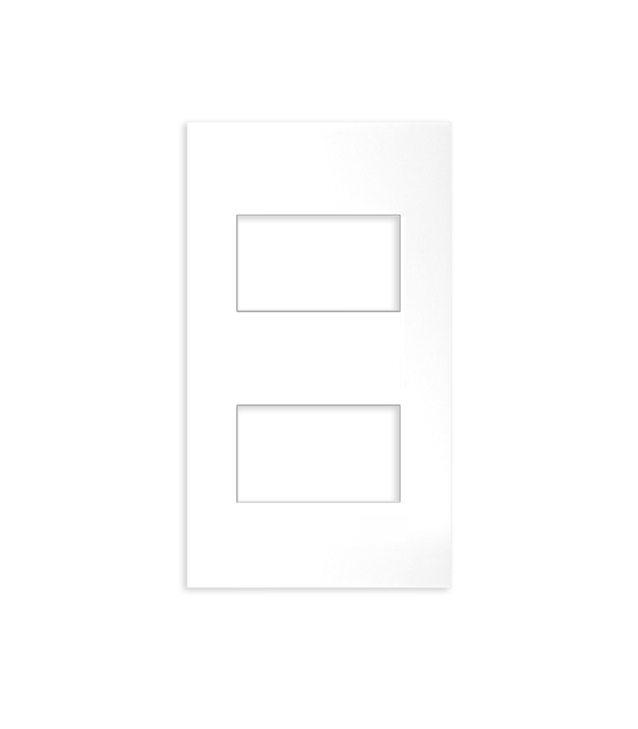 Mặt A60 dùng cho 2 thiết bị KT120x70mm mã A602 A602 MPE
