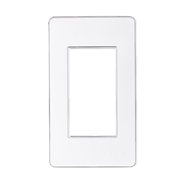 Mặt A60 dùng cho 3 thiết bị viền bạc KT120x70mm mã A603S A603S MPE