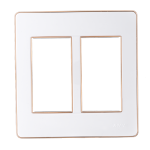 Mặt A60 dùng cho 4,5,6 thiết bị viền vàng KT116x120mm mã A60456G A60456G MPE