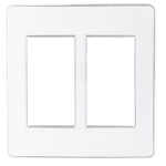 Mặt A60 dùng cho 4,5,6 thiết bị viền bạc KT116x120mm mã A60456S A60456S MPE