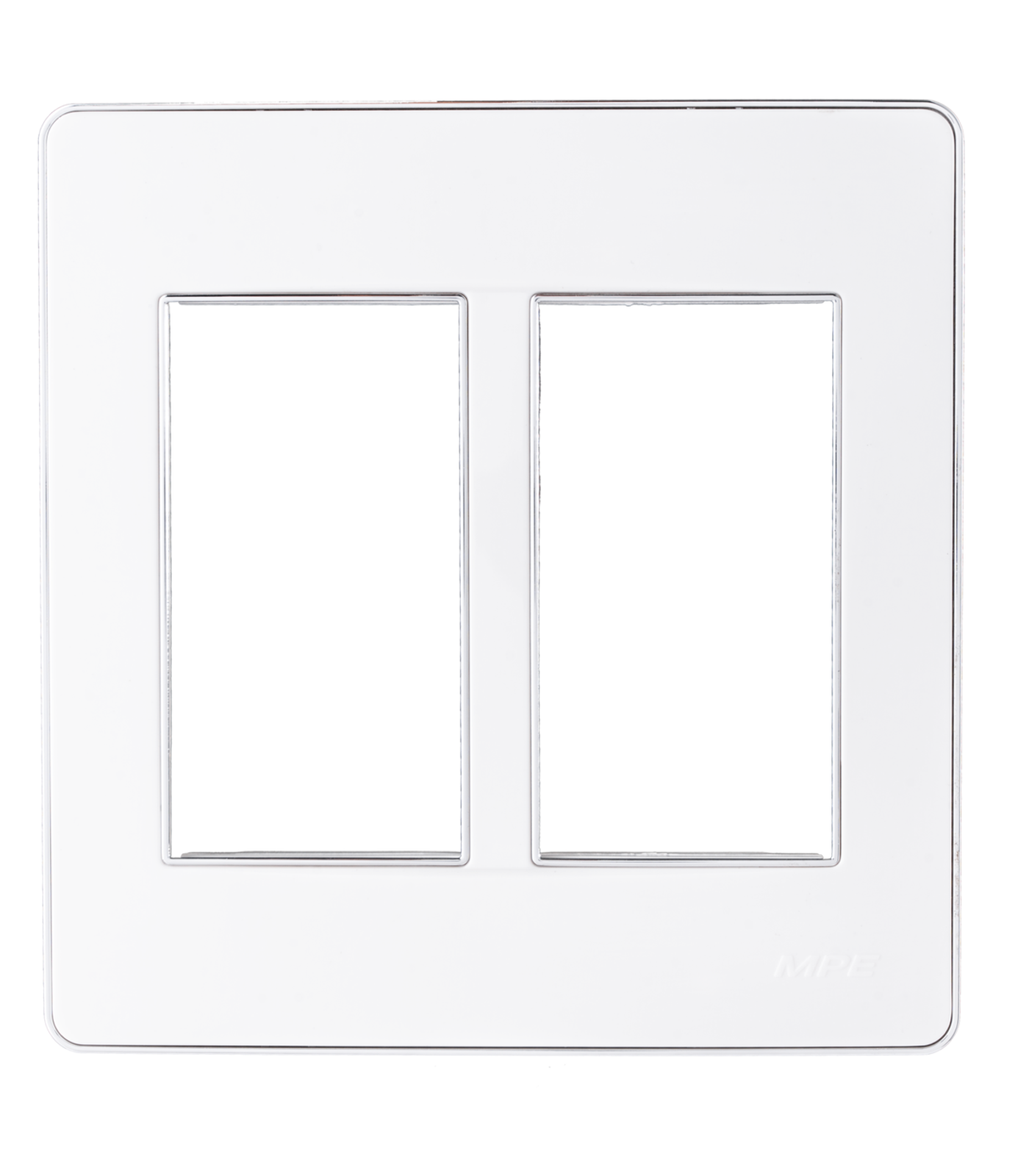 A60456S-0-78 Mặt A60 dùng cho 4,5,6 thiết bị viền bạc KT116x120mm mã A60456S A60456S MPE
