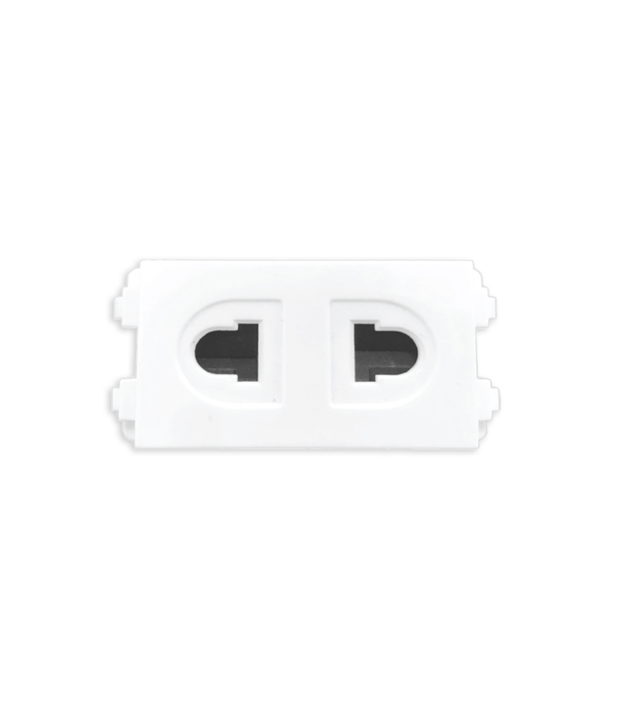 Ổ cắm 2 chấu mã A6US A6US MPE