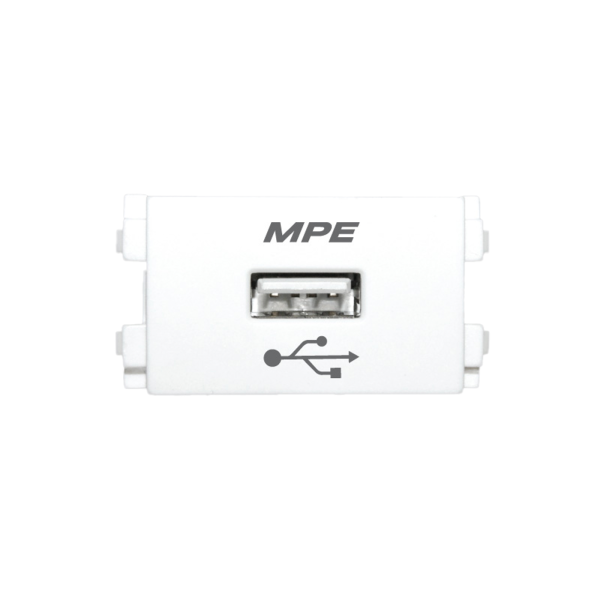 Ổ cắm sạc USB, dòng điện DC 5V-2.1A mã A6USB A6USB MPE