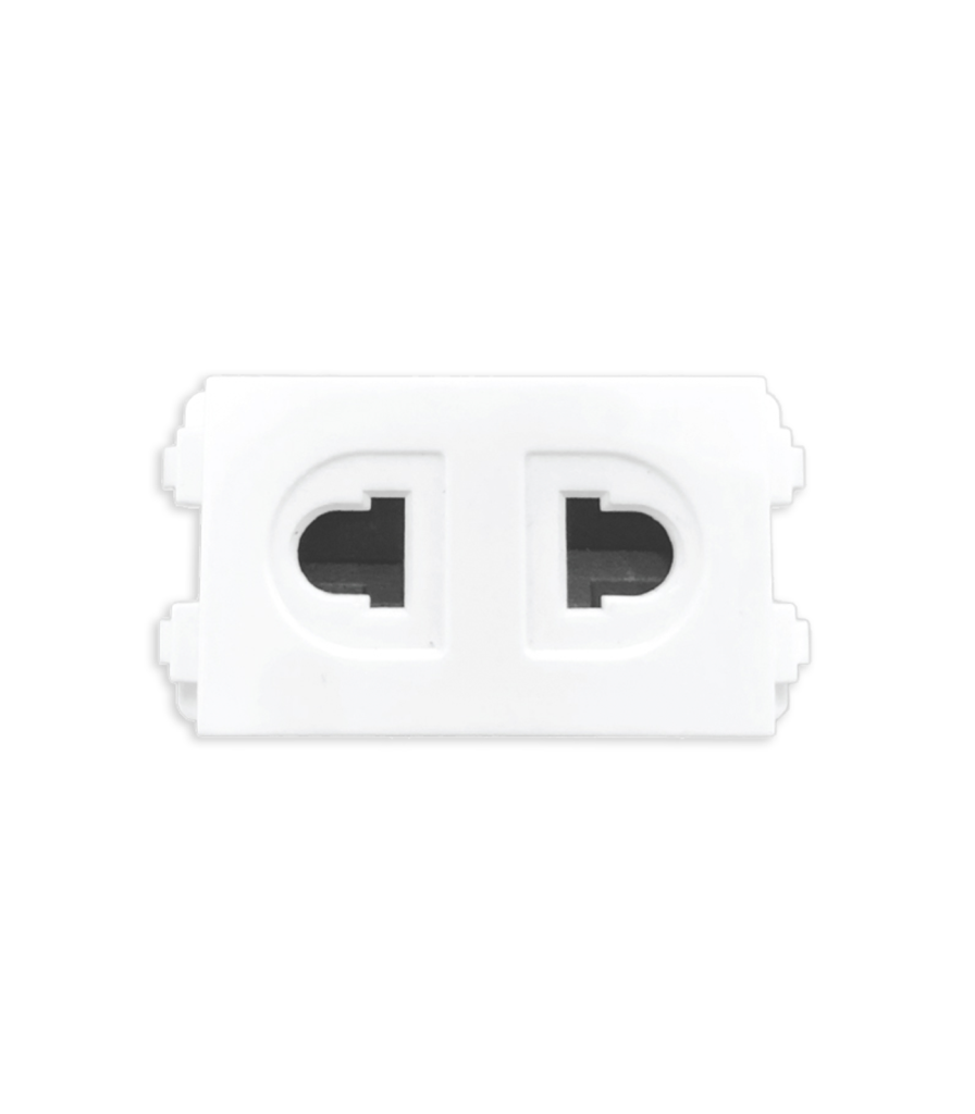 Ổ cắm 2 chấu vặn vít mã A6USV A6USV MPE