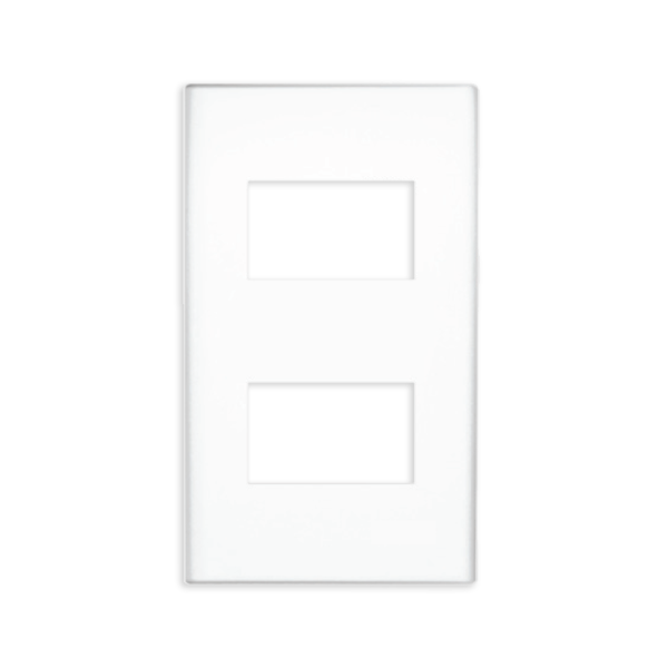Mặt A80 dùng cho 2 thiết bị KT120x70mm mã A802 A802 MPE