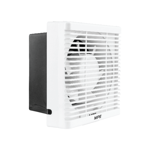 Quạt hút âm tường có mặt che bảo vệ, mặt vuông, đục lỗ tường 200mm mã AF-150 AF-150 MPE