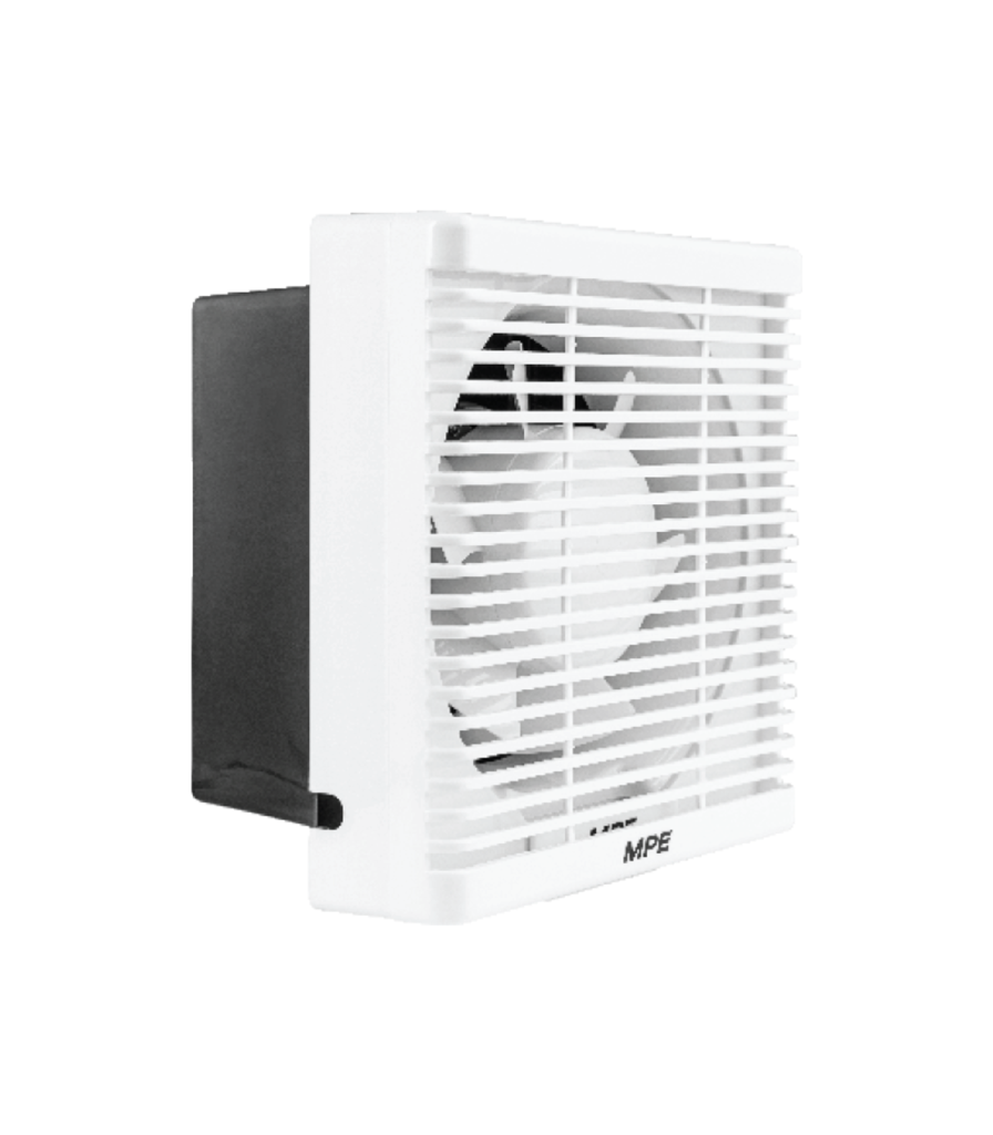 Quạt hút âm tường có mặt che bảo vệ, mặt vuông, đục lỗ tường 200mm mã AF-150 AF-150 MPE