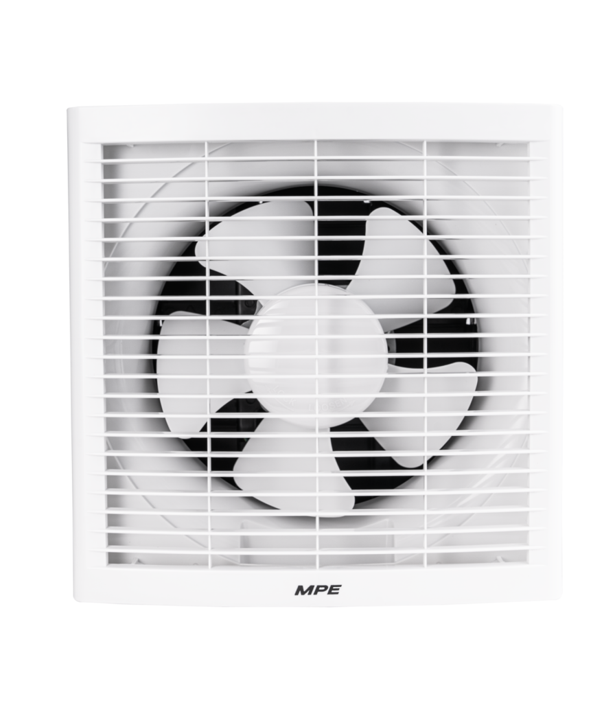 Quạt hút âm tường mô tơ bạc đạn, mặt vuông, đục lỗ tường 240mm mã AF2-200 AF2-200 MPE