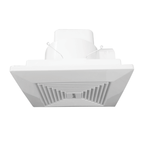 Quạt hút âm trần có mặt che bảo vệ, mặt vuông, đục lỗ trần 200mm mã AFC-130 AFC-130 MPE