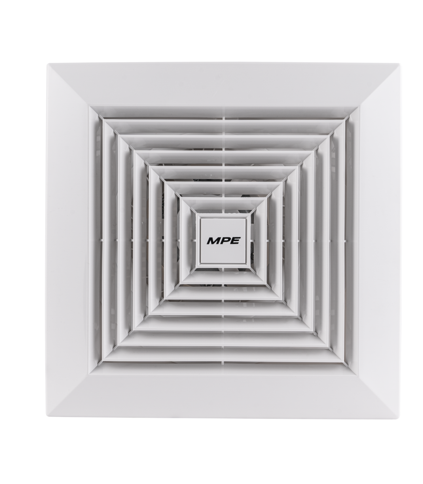 AFC2-250-0-78 Quạt hút âm trần mô tơ bạc đạn, mặt vuông, đục lỗ trần 230mm mã AFC2-250 AFC2-250 MPE