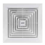 Quạt hút âm trần mô tơ bạc đạn, mặt vuông, đục lỗ trần 258mm mã AFC2-300 AFC2-300 MPE