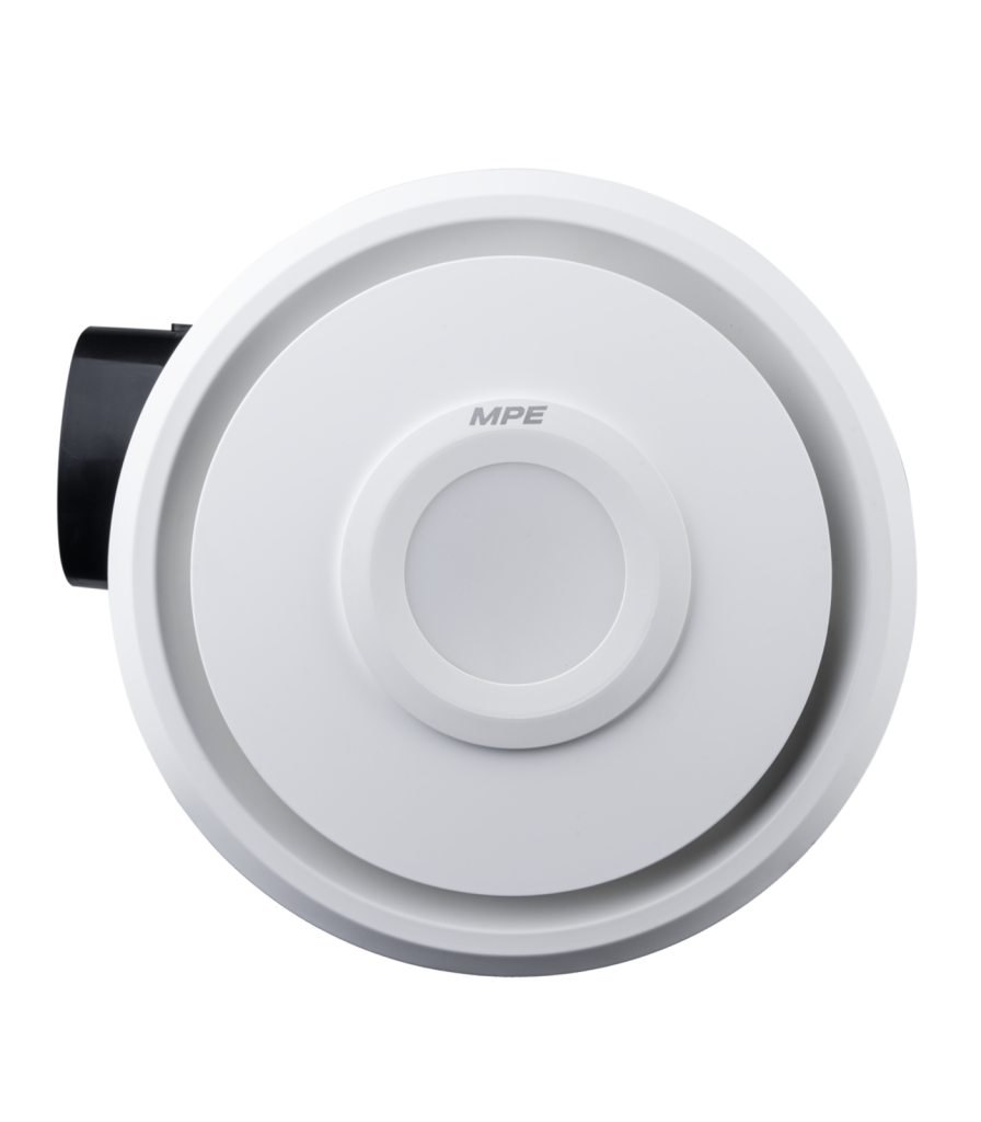 Quạt hút ốp trần Ceiling mặt tròn, kết hợp đèn DLC-9/3C mã AFCL-130R9 AFCL-130R9 MPE