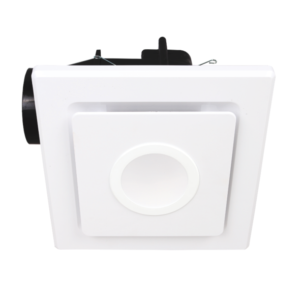 Quạt hút ốp trần Ceiling mặt vuông, kết hợp đèn DLC-9/3C mã AFCL-130S9 AFCL-130S9 MPE