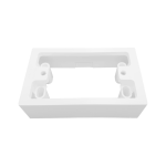 Hộp nhựa nổi dùng cho các mặt, ổ cắm A20 và viền A20-WN KT120x72x34mm mã AK2237N AK2237N MPE