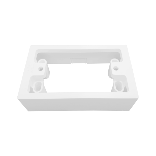 Hộp nhựa nổi dùng cho các mặt, ổ cắm A20 và viền A20-WN KT120x72x34mm mã AK2237N AK2237N MPE