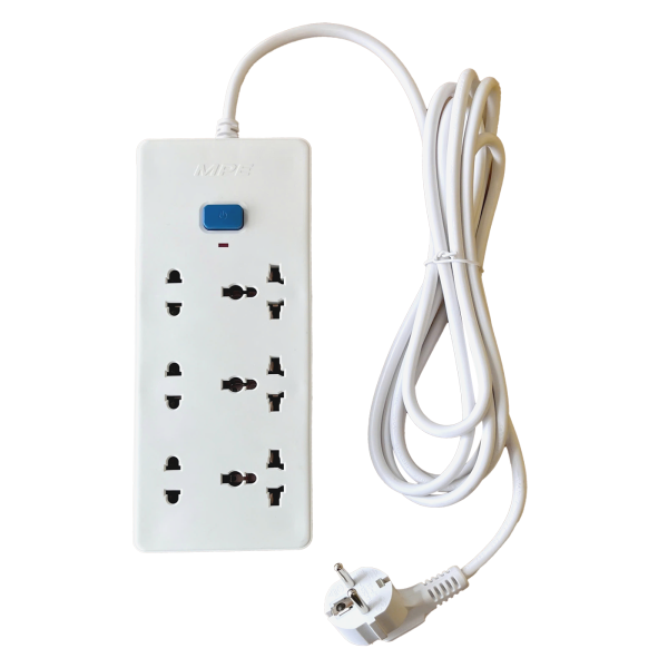 Ổ cắm di động 3 ổ cắm đa năng 3 ổ cắm 2 chấu mã AM6S AM6S MPE