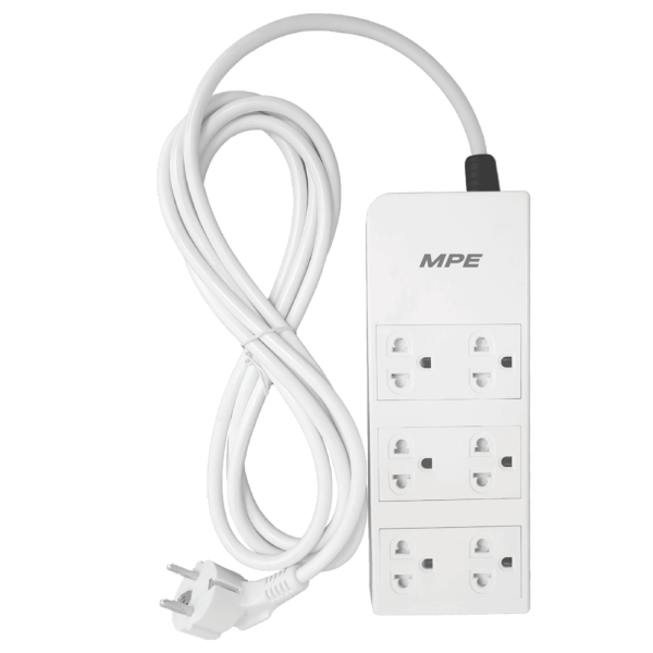 Ổ cắm di động 3 ổ cắm đôi ba chấu mã AM6S1 AM6S1 MPE