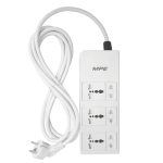 Ổ cắm di động 6 ổ cắm (đơn 2 chấu & đơn đa năng AM6S2 MPE