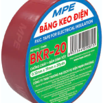 Băng keo điện màu đỏ (chất liệu PVC BKR-20 MPE