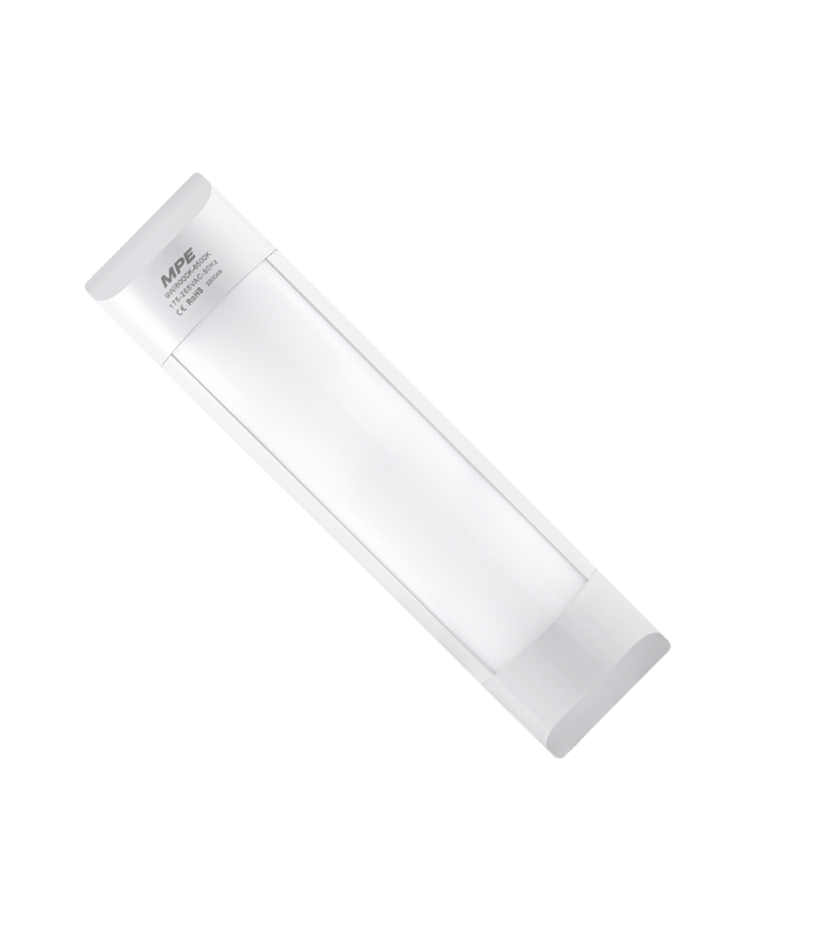 LED Bán Nguyệt thân đèn nhôm-nhựa 9W ánh sáng trắng BN-9T BN-9T MPE