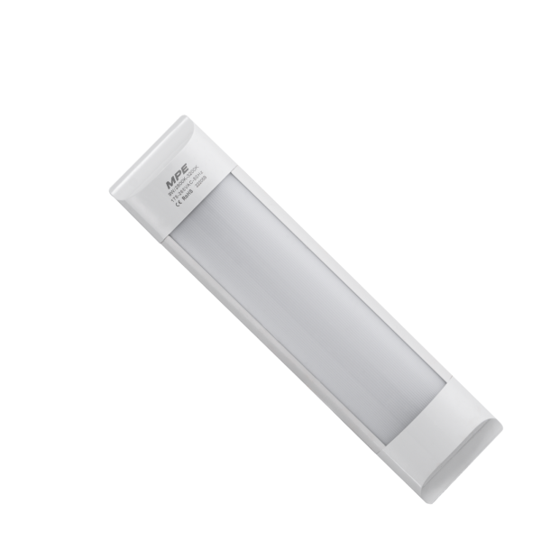 LED Bán Nguyệt thân đèn nhôm-nhựa 9W ánh sáng vàng BN-9V BN-9V MPE