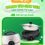 Combo Tân Sinh Viên (Nồi cơm điện KG822 + Bếp từ KG20IH8) KG822