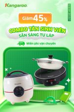 Combo Tân Sinh Viên (Nồi cơm điện KG822 + Bếp từ KG20IH8) KG822