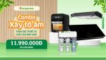 Combo 4 sản phẩm ( bếp từ KG851i + nồi chiên KG6AF2A + máy lọc nước KGRP68EC + máy hút mùi KG70CB) KG851I