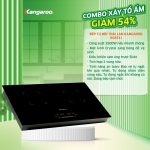 Combo 4 sản phẩm ( bếp từ KG851i + nồi chiên KG6AF2A + máy lọc nước KGRP68EC + máy hút mùi KG70CB) KG851I