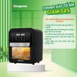 Combo 4 sản phẩm ( bếp từ KG851i + nồi chiên KG6AF2A + máy lọc nước KGRP68EC + máy hút mùi KG70CB) KG851I
