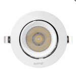 LED Downlight âm trần Chiếu điểm, Điều chỉnh hướng sáng 20W ánh sáng trắng DLA-20T DLA-20T MPE