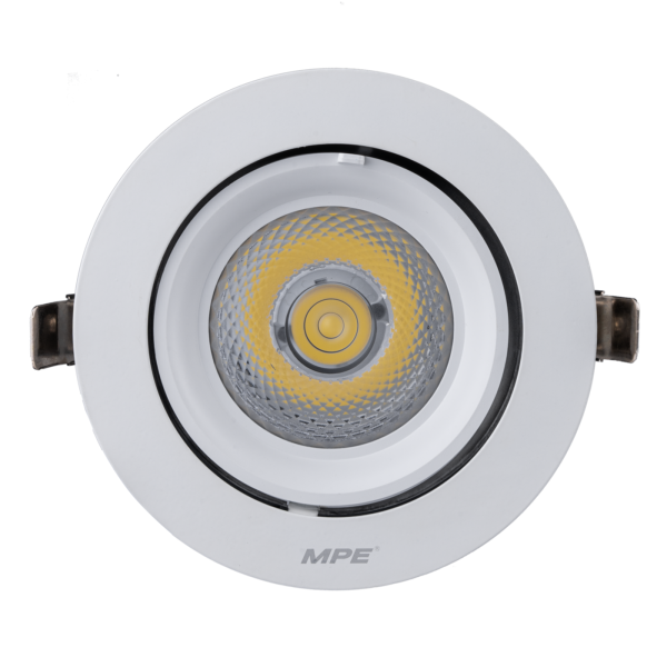 LED Downlight âm trần Chiếu điểm, Điều chỉnh hướng sáng 35W ánh sáng vàng DLA-35V DLA-35V MPE