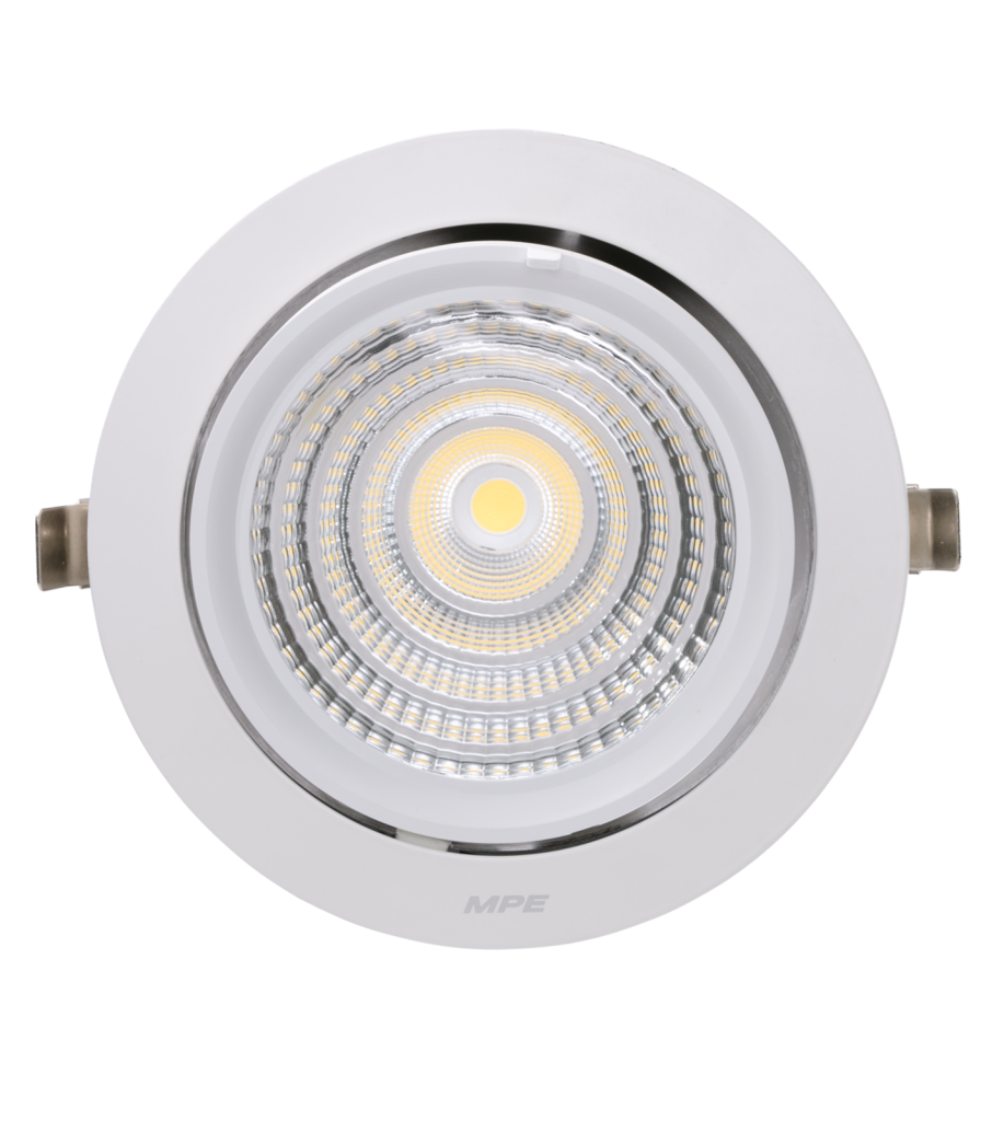 LED Downlight âm trần Chiếu điểm, Điều chỉnh hướng sáng 50W ánh sáng trung tính DLA-50N DLA-50N MPE