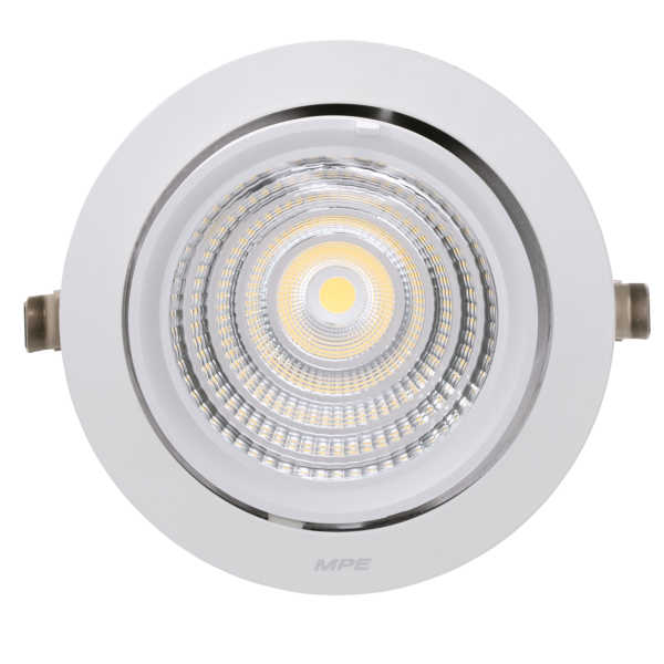 LED Downlight âm trần Chiếu điểm, Điều chỉnh hướng sáng 50W ánh sáng trắng DLA-50T DLA-50T MPE