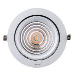 LED Downlight âm trần Chiếu điểm, Điều chỉnh hướng sáng 50W ánh sáng vàng DLA-50V DLA-50V MPE