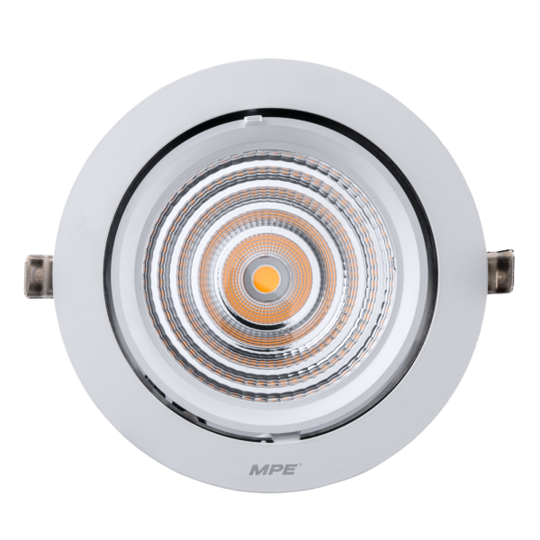 LED Downlight âm trần Chiếu điểm, Điều chỉnh hướng sáng 50W ánh sáng vàng DLA-50V DLA-50V MPE