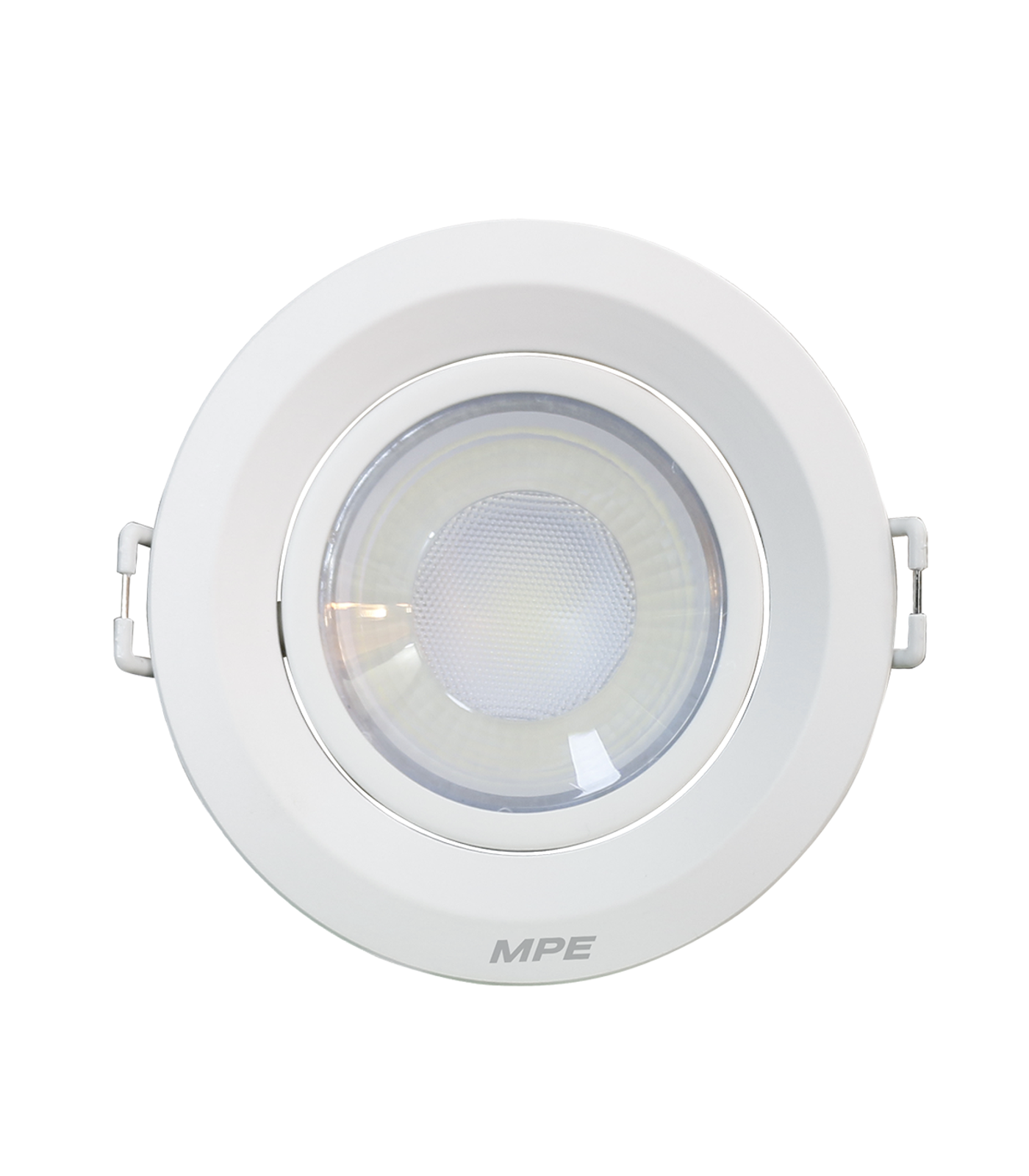 DLA2R-9V-0-78 LED Downlight âm trần Chiếu điểm, Điều chỉnh hướng sáng, mặt tròn 9W ánh sáng vàng DLA2R-9V DLA2R-9V MPE