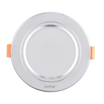 LED Downlight âm trần nhôm, viền bạc 7W ánh sáng vàng DLB-7V DLB-7V MPE
