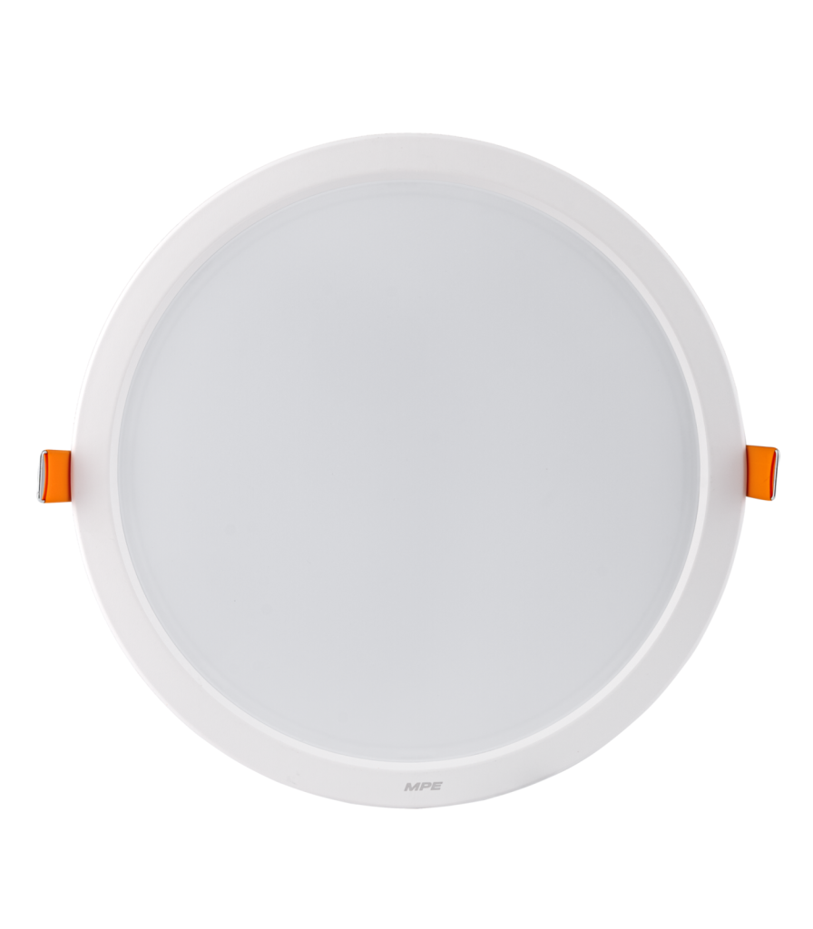 LED Downlight âm trần nhựa 18W ánh sáng trắng DLE-18T DLE-18T MPE